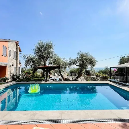 Luxury Olivia With Piscina And Sea View